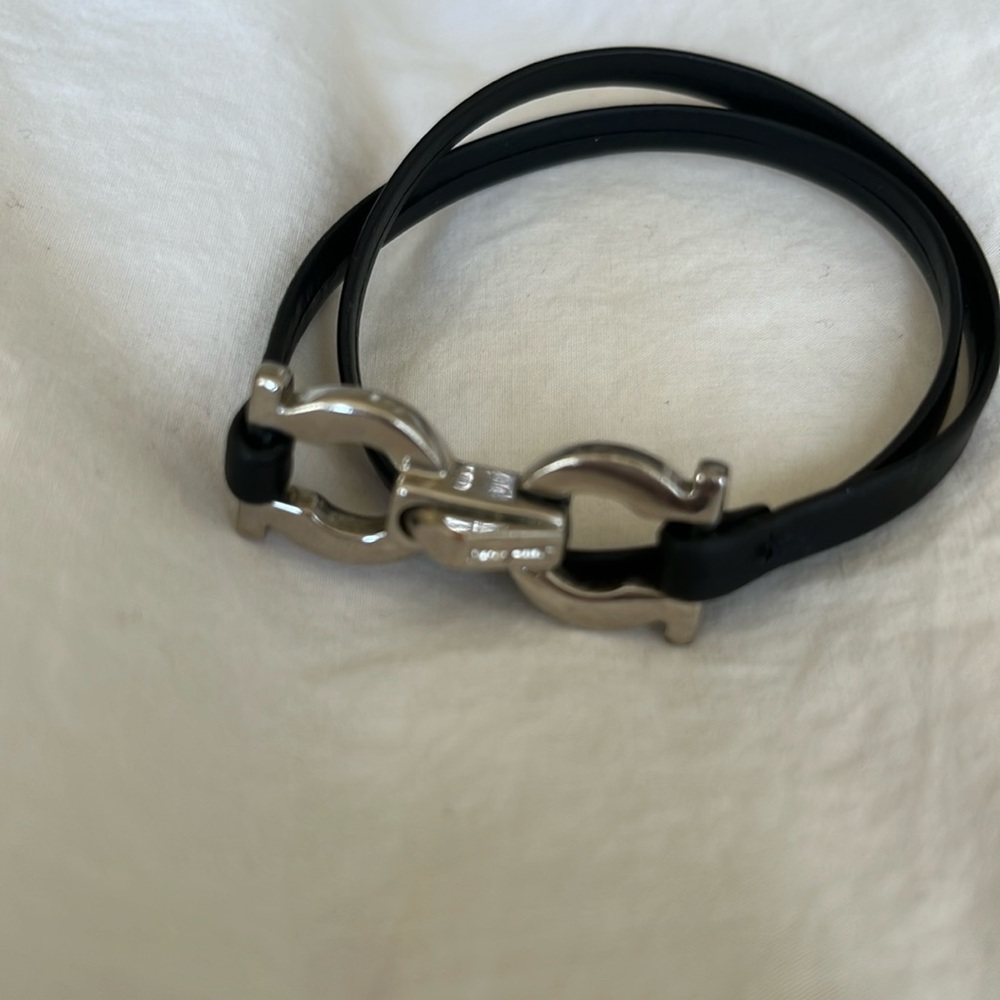 Ferragamo leather bracelet like new